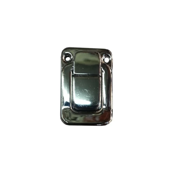 Yaylı Bavul Kilidi - 32x48mm, Nikel, 1 Adet ürün görseli 1