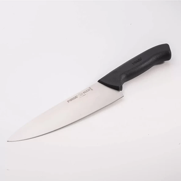 38160 Ecco Şef Bıçağı 19 cm - Siyah ürün görseli 1