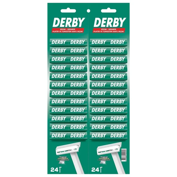 Derby Tek Bıçak Kartela 48'li ürün görseli 1