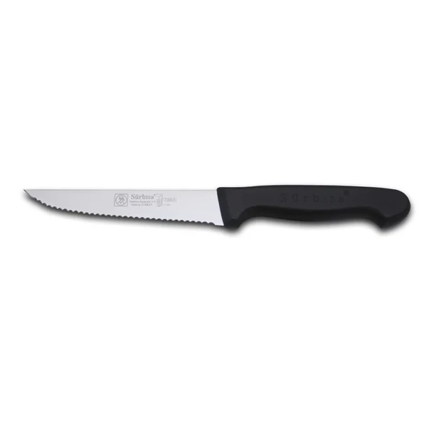 61005LZ - Lazerli Tırtıklı Sebze, Steak ve Biftek Bıçağı 12,5 cm ürün görseli 1