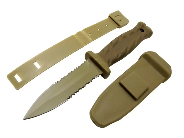 Gerber Knives S30V Haki Av Bıçağı 22cm - Testere Detaylı, Kılıflı ürün görseli 1