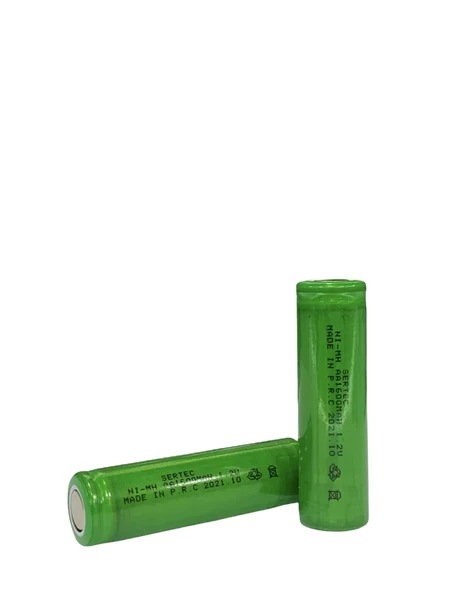 1.2V 1600 Mah - AA - Ni-MH Şarjlı Pil - Başsız / Flat Head ürün görseli 1
