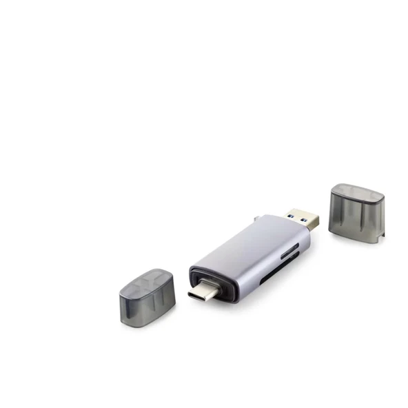 Card Reader Usb3.0 + Type-C All In One Gri HDX7031 ürün görseli 1