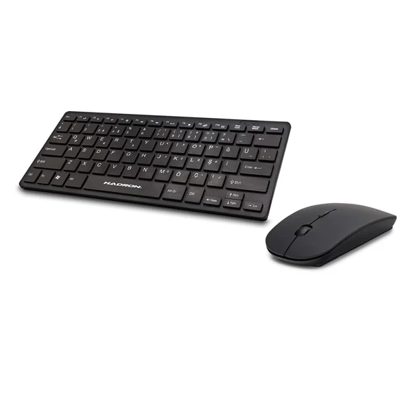 Wıreless Smart Klavye Mouse Set Q Siyah HR839 ürün görseli 1
