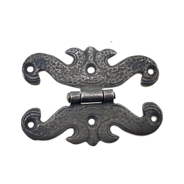 Antika Tarz Dekoratif Pirinç Kelebek Menteşe - 63x45 mm, Oksit ürün görseli 1