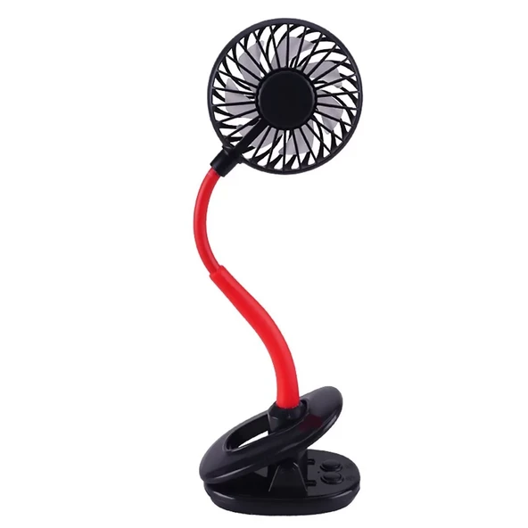 Portatif Işıklı Mini Klipsli Fan ürün görseli 1