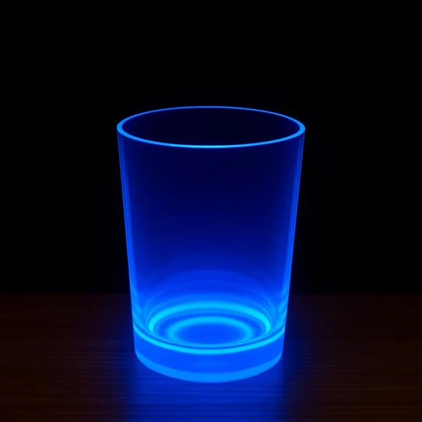 PartyGlow Neon Mavi Bardak 8.5 x 10.5 cm ürün görseli 1