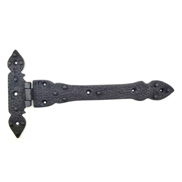 Antika Tarz Dekoratif Pirinç Kuyruklu Lale Menteşe - 147x193 mm, Oksit ürün görseli 1
