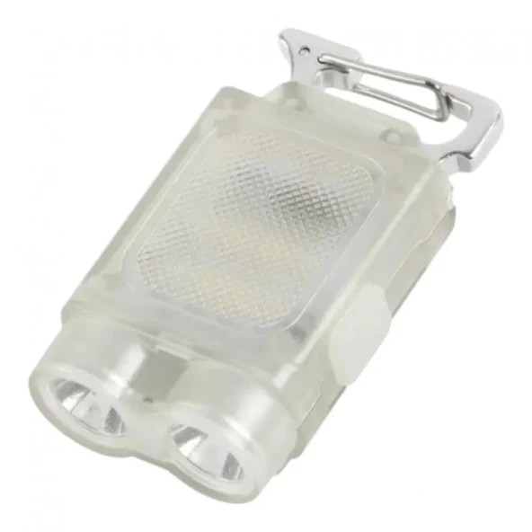 V15 EDC El Feneri 1200LM Anahtarlık Işık Tip-C Şarj Edilebilir Taşınabilir Mini Torch Mıknatıs Klips Ile Kamp Cep Fener ürün görseli 1