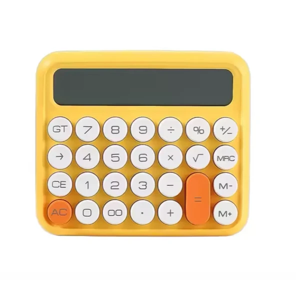 ZR740 Jn-800 Junno Sarı Hesap Makinesi ürün görseli 1