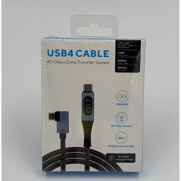 ZR849 T Led Usb 4 240W 40Gb 8K 60Hz 1M ürün görseli 1