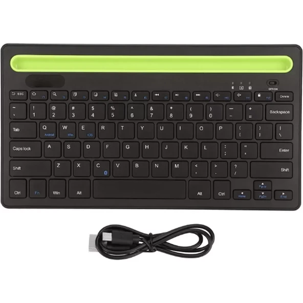 ZR206 Siyah K6100 Kablosuz Klavye ürün görseli 1