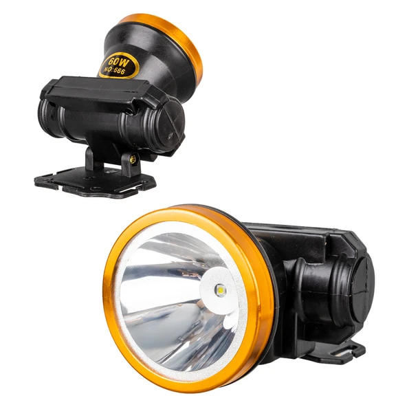 POWERMASTER PM-4524 POWER LEDLİ 40 WATT SU GEÇİRMEZ ŞARJLI KAFA LAMBASI FENERİ ürün görseli 1