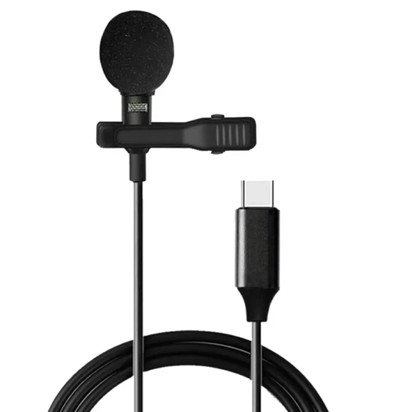 ZR404 Jh042C Kablolu Type-C Mikrofon ürün görseli 1