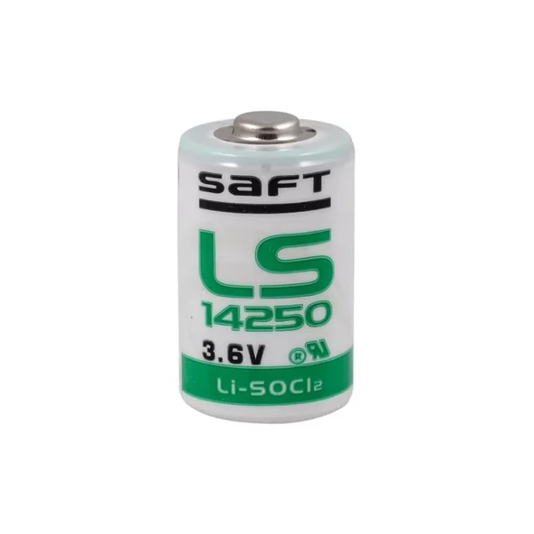 Saft LS 14250 3.6V 1/2 AA Size Lithium Pil (Li-SOCI2) ürün görseli 1