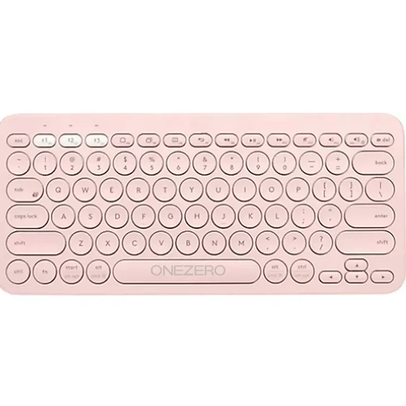 ZR460 K380 Pembe Bluetooth Klavye ürün görseli 1