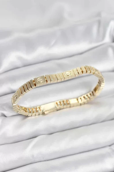 Gold Renk Vip Seri Bileklik - TJ-BB8078 ürün görseli 1