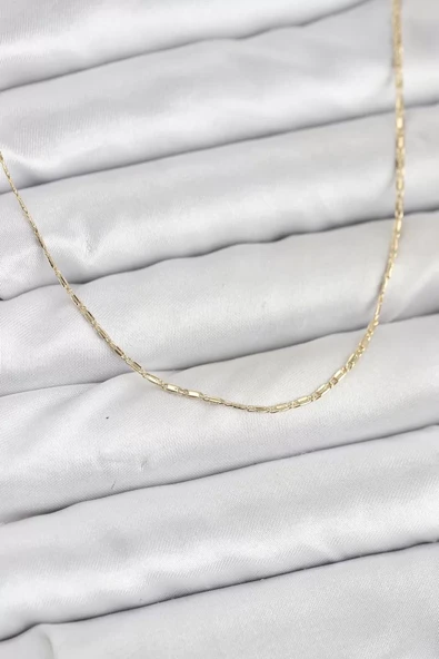 CM 14K Gold Renk Kesme Model 60 cm Kadın Kolye - TJ-BKO10931 ürün görseli 1