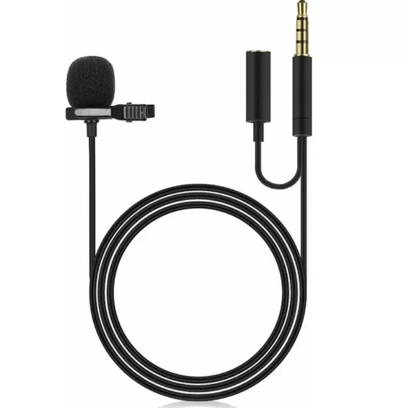 ZR255 Jh043A Jack Kulaklık Girişli Kablolu Mikrofon ürün görseli 1