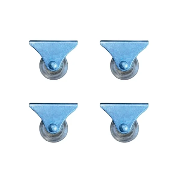 Furç Sabit Teker - 38MM - Şeffaf HKS237 - 4 Adet ürün görseli 1