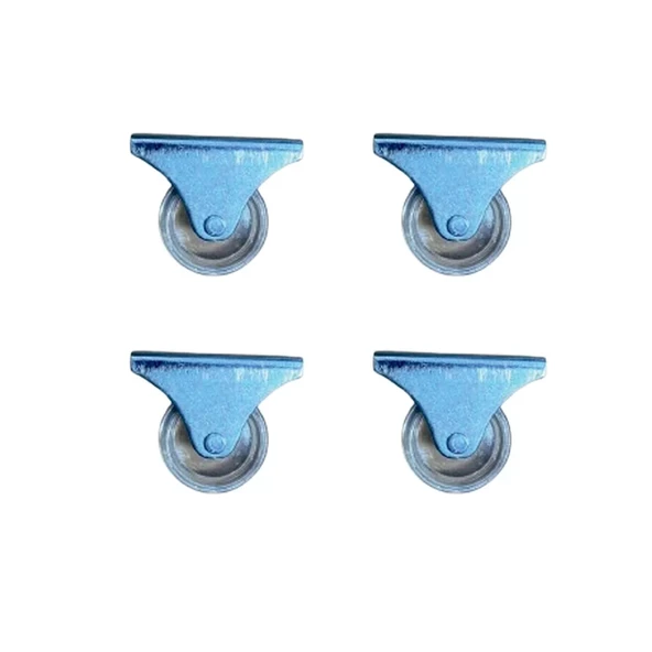 Furç Sabit Teker - 32MM - Şeffaf HKS236 - 4 Adet ürün görseli 1