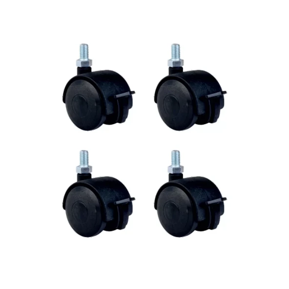 Büyük Plastik Vidalı Frenli - 50MM HKS129 - 4 Adet ürün görseli 1