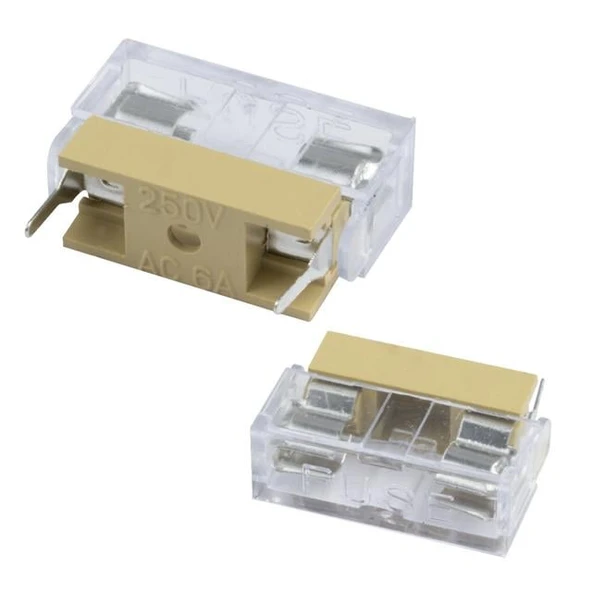 5X20 Pcb Sigorta Yuvası Dikdörtgen Tip ürün görseli 1