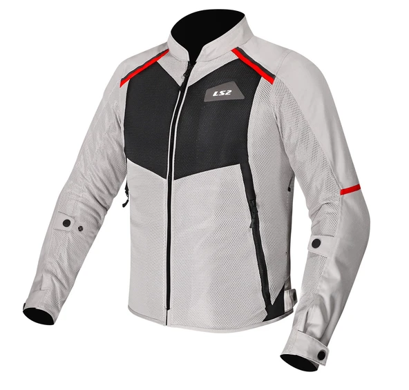 LS2 BREEZE -GRİ SİYAH KIRMIZI- XXL MONT ürün görseli 1