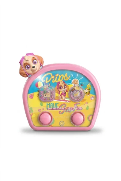 Işıklı Su Oyunu Paw Patrol Suda Halka Geçirme Nostaljik El Atarisi Pilsiz Su ile Çalışan 3+ Yaş Çocu ürün görseli 1