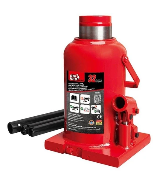 Bigred TR93204 Şişe Kriko 32 Ton Karton Kutulu ürün görseli 1