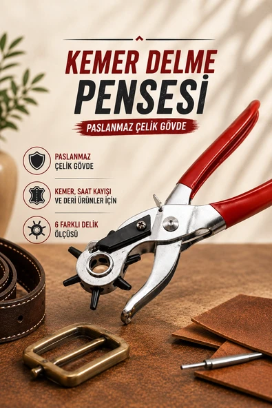 Kemer Delme Pensesi Paslanmaz Çelik Gövde ürün görseli 1