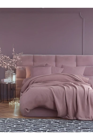 Ecocel Pike Örtü Battal 220x230cm Karde Mürdüm ürün görseli 1