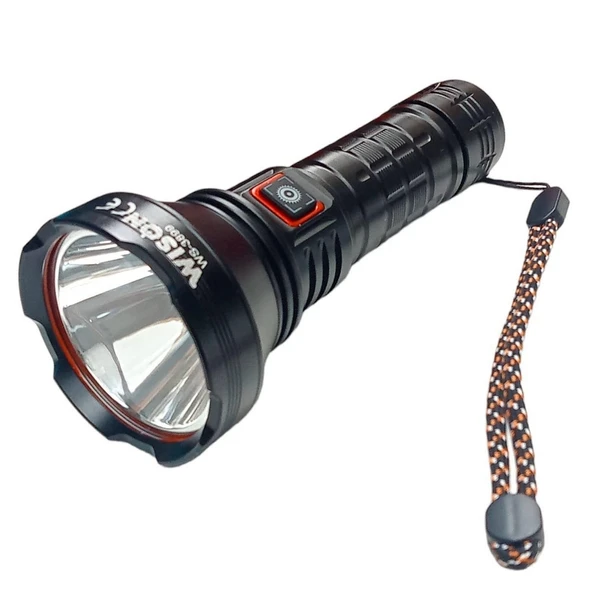 Ws-3899 50 Watt Uzun Menzilli Profesyonel El Feneri ürün görseli 1