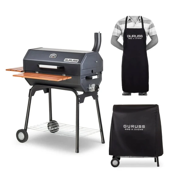 Guruss CG-075 Kömürlü Barbekü Mangal + Kılıf + Önlük ürün görseli 1