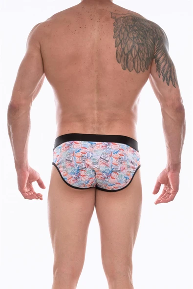 Don Moris Erkek Desenli Slip - Resim 3