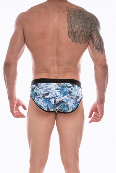 Don Moris Erkek Desenli Slip - Resim 3
