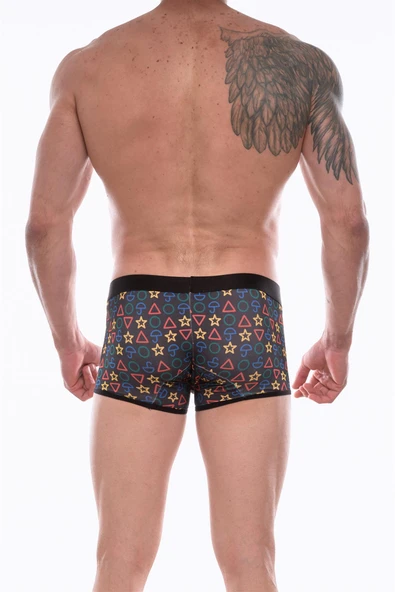 Don Moris Erkek Desenli Mini Boxer - Resim 3
