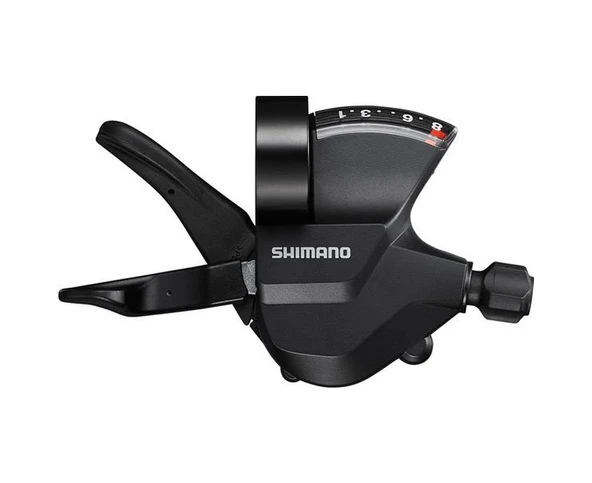 Shimano Vites Kolu Sağ 8V Göstergeli Sl-M315-8R Siyah - Yeşil ürün görseli 1