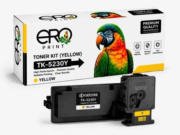 TK-5230Y Kyocera ECOSYS P5021cdn Sarı Muadil Toner ürün görseli 1