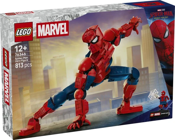 LEGO Super Heroes 76346 Spider-Man Hero Figure ürün görseli 1