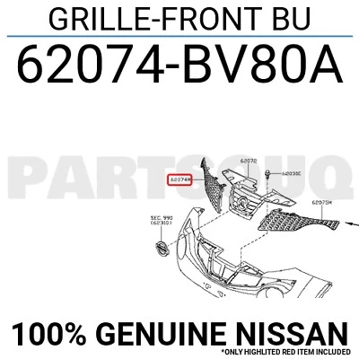 Nissan Juke 2014-2018 Panjur Sağ (Oem No: 62074-Bv80A) ürün görseli 1