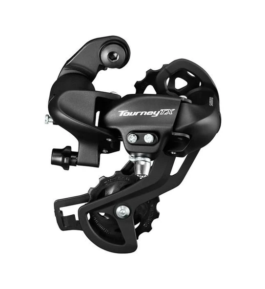 Shimano Tourney Rd-Tx80 7/8S Arka Aktarıcı Siyah Siyah - Yeşil ürün görseli 1