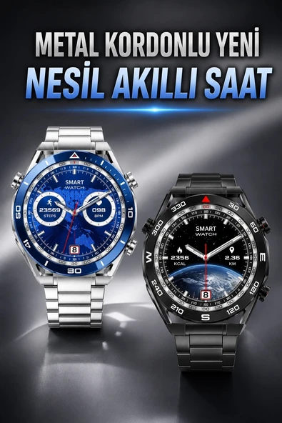 Akıllı Saat 2024 Model Arama Cevaplayan Uyku ve Sağlık Takibi ürün görseli 1