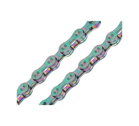 Tec Starry Ct-8 İmperial Green Rainbow 7-8 S Bisiklet Zinciri Çok Renkli ürün görseli 1