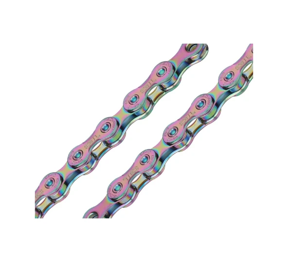 Tec Starry Ct-8 Sakura Pink Rainbow 7-8 S Bisiklet Zinciri Çok Renkli ürün görseli 1