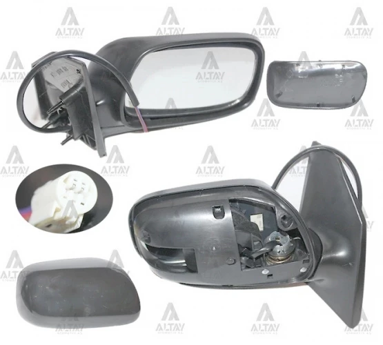 Toyota Corolla 2003-2006 Dış Dikiz Aynası Elektrikli 3 Fiş Li Sağ (Oem No:87940-1H030) (Adet) ürün görseli 1