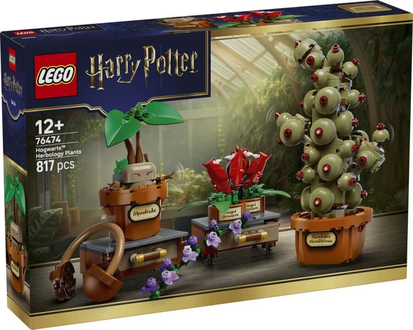 LEGO Harry Potter 76474 Hogwarts Herbology Plants ürün görseli 1