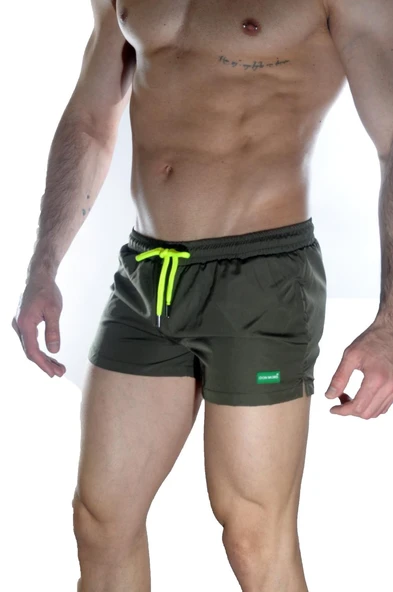 Erkek Yeşil Mini Mayo Short ürün görseli 1