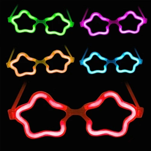 Yıldız Glow Partisi Gözlüğü 12 Adet ürün görseli 1