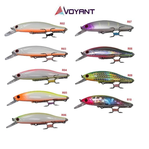 Voyant Tight Slalom 8cm 11gr Sinking Maket Bslık  R09 ürün görseli 1